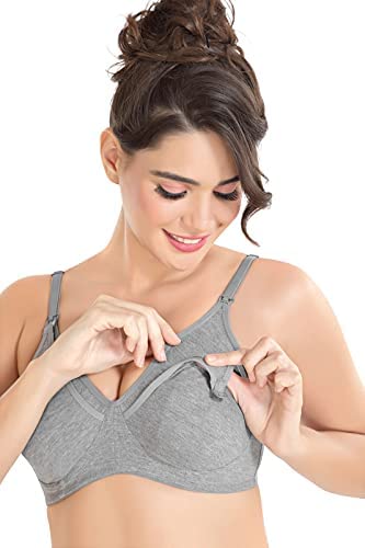 Buy Alies Women's Full Coverage Plus Size Comfort Wirefree Non Padded Minimizer  Bra Online at Best Prices in India - JioMart.